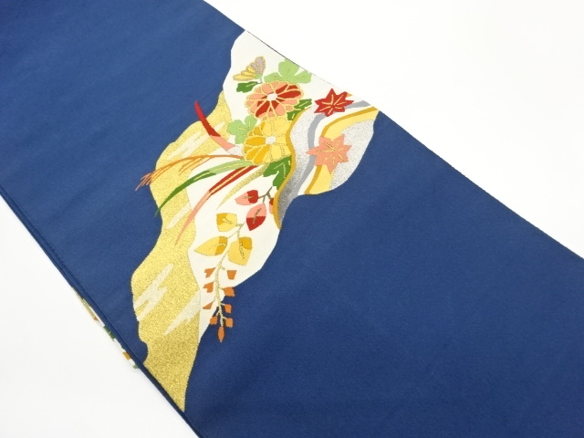 JAPANESE NAGOYA OBI / WOVEN MICHINAGADORI